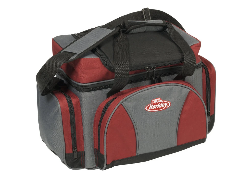 Berkley Storage Bag - Angeltasche Incl. 4 Boxen - Rot-Grau 3 Berkley Storage Bag - Angeltasche Incl. 4 Boxen - Rot-Grau