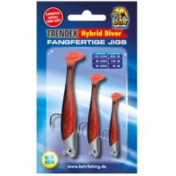 Behr Trendey Hybrid Diver - 3er Jigs -Angelausrüstung 60 15499 1280x1280