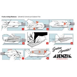 Jenzi Filetiermesser Mit Scheide Und Flexible Klinge -Angelausrüstung 8222000 03 770533 1280x1280