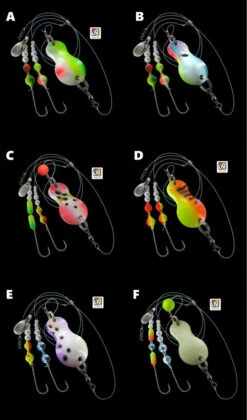 DEGA UV-aktiver Buttlöffel 7 DEGA UV-aktiver Buttlöffel -Angelausrüstung DEGA UV aktiver Butt Loeffel A F mit Farbcode 770358 1280x1280
