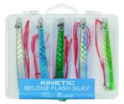Kinetic Belone Flash Silky - Blinker-Set - 5 Stück -Angelausrüstung E129 008 163 1280x1280