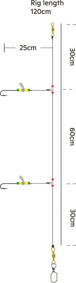 Kinetic Sabiki Advanced 360 - Vorfach -Angelausrüstung F171 252 039 4 766666 1280x1280