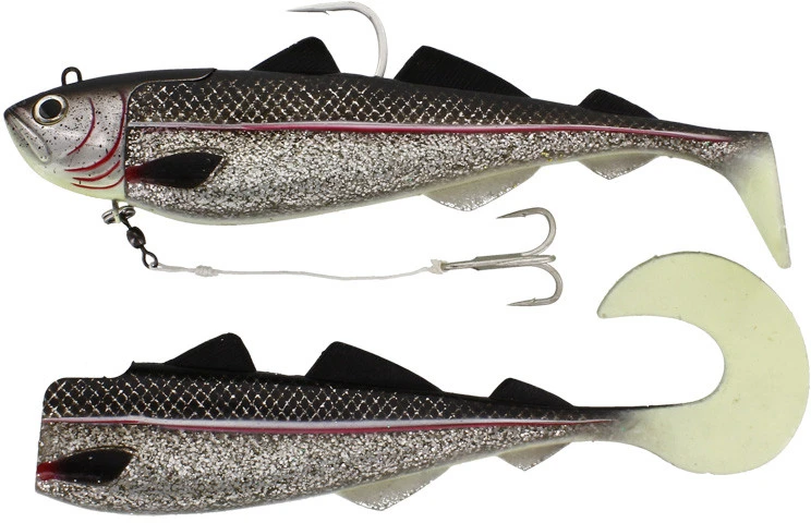 WESTIN Crazy Daisy Gummifisch - Heilbuttköder 3 WESTIN Crazy Daisy Gummifisch - Heilbuttköder