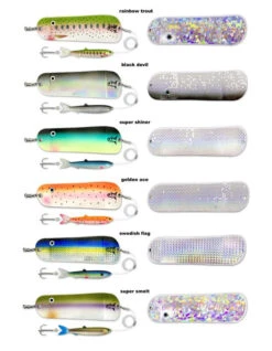 Rhino Flasher Mit Soft Finny Lure 20cm 10 Rhino Flasher Mit Soft Finny Lure 20cm -Angelausrüstung Rhino Flasher mit Soft Finny Galeriebild mit Farbcode 1280x1280