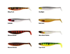 Westin SHADTEEZ Slim 18cm - 27cm - Blister -Angelausrüstung Shadteez Slim 18cm 27cm Galerieibild mit Farbcode 772867 1280x1280