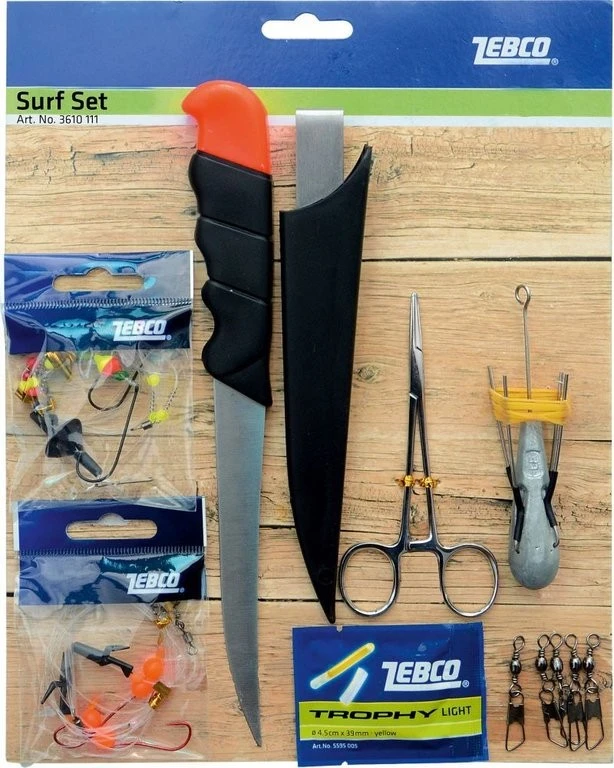 ZEBCO Surf Set 14-teilig Zum Brandungsangeln 3 ZEBCO Surf Set 14-teilig Zum Brandungsangeln