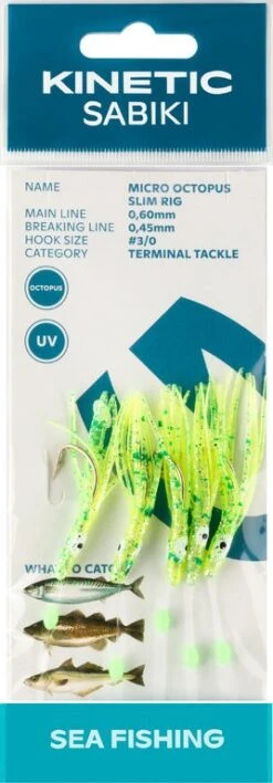 Kinetic Sabiki Micro Octopus Slim Rig - Vorfach 10 Kinetic Sabiki Micro Octopus Slim Rig - Vorfach -Angelausrüstung f115 250 x1 1280x1280