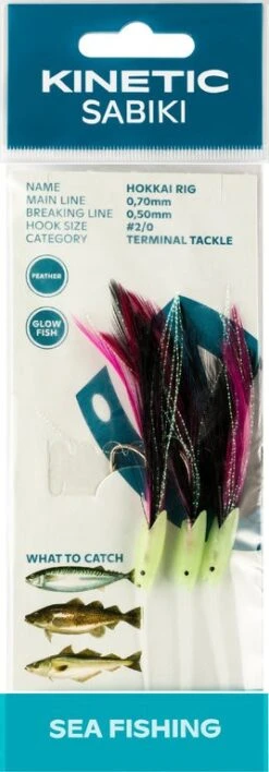 Kinetic Sabiki Hokkai Rig 2/0 - Vorfach